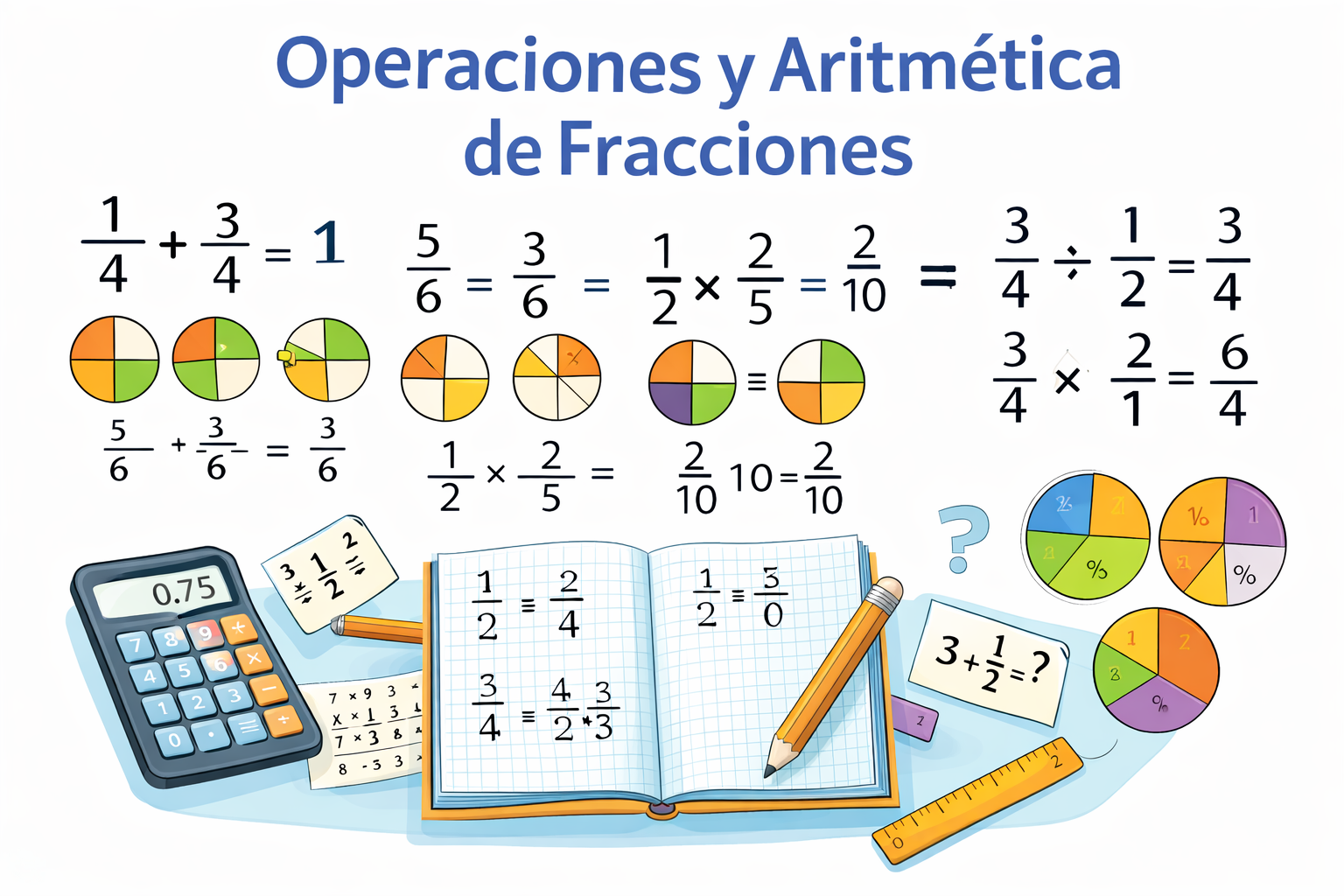7.1 MATEMATICA: Operaciones y Fracciones